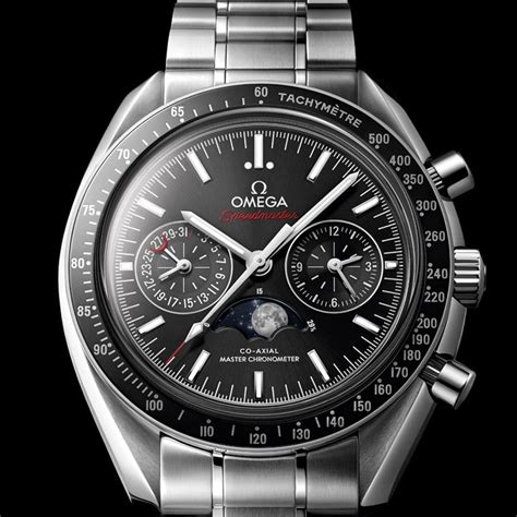 omega speedmaster moonphase skeleton|Omega Speedmaster moonphase for sale.